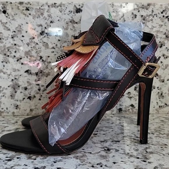 Brian Atwood fringe heels - Picture 7 of 10